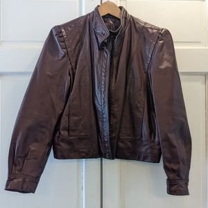 Leather jacket